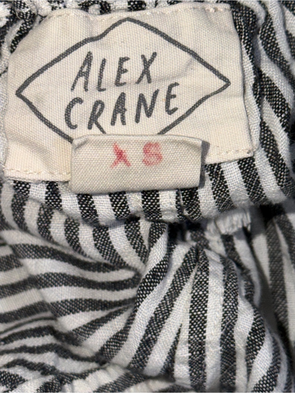 Alex Crane 100% Linen Striped Shorts - Picture 3 of 6